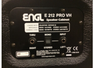 ENGL E212VHB Pro Straight 2x12 Cabinet (4270)