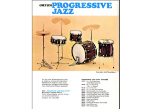 Gretsch Stop Sign Progressive Jazz Set 12,14,20