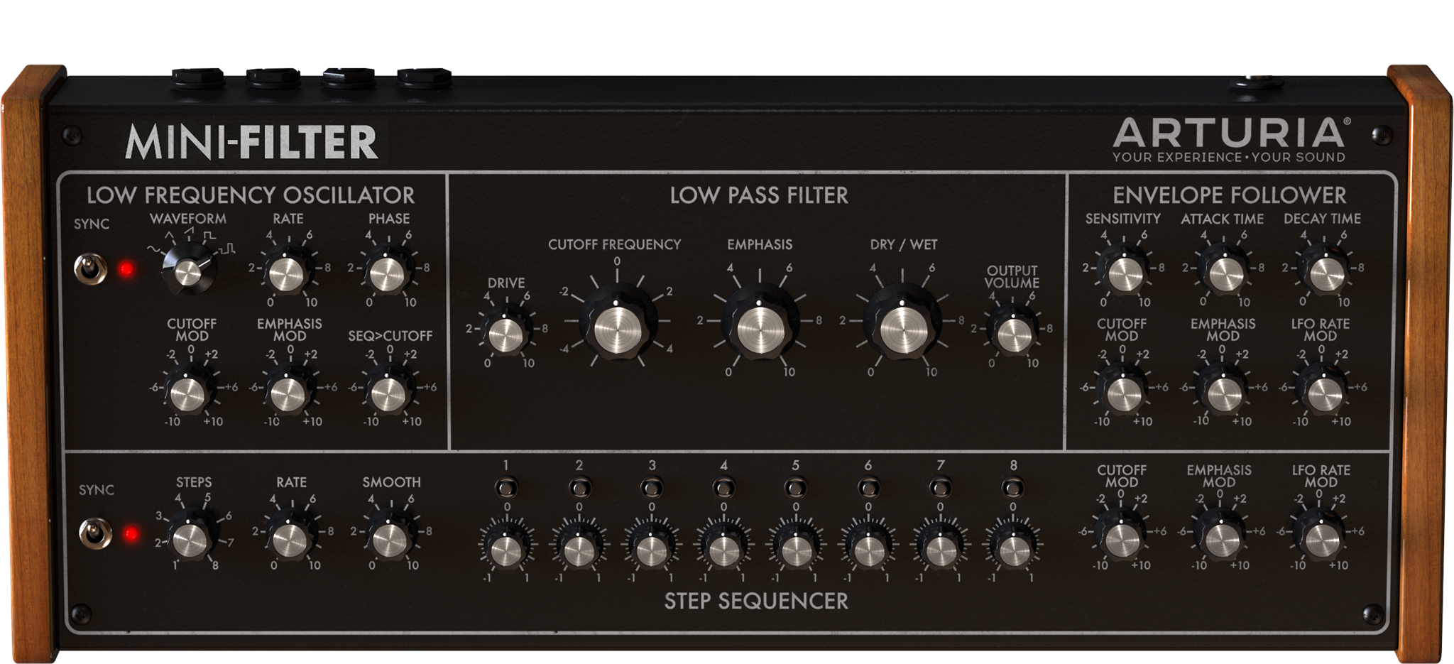Arturia 3 Filters : Filter Mini Filter