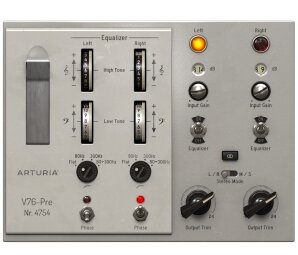 Arturia 3 Preamps : Preamp V76 Pre Arturia 3 Preamps : Preamp V76 Pre
