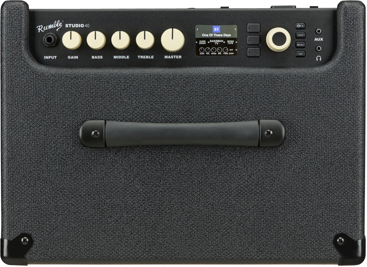 Fender Rumble Studio 40 : 2376000000 amp ctrlpnldtl 001 nr