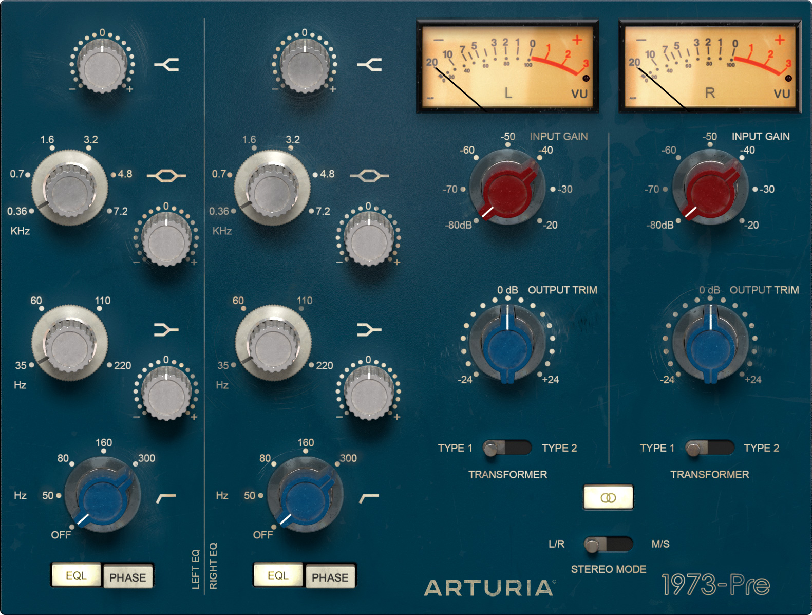 Arturia 3 Preamps : 1973 high res