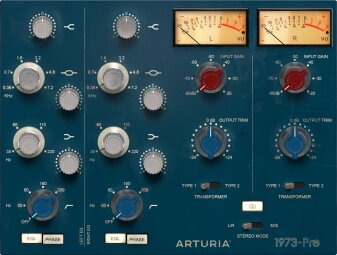 Arturia 3 Preamps : 1973 high res Arturia 3 Preamps : 1973 high res
