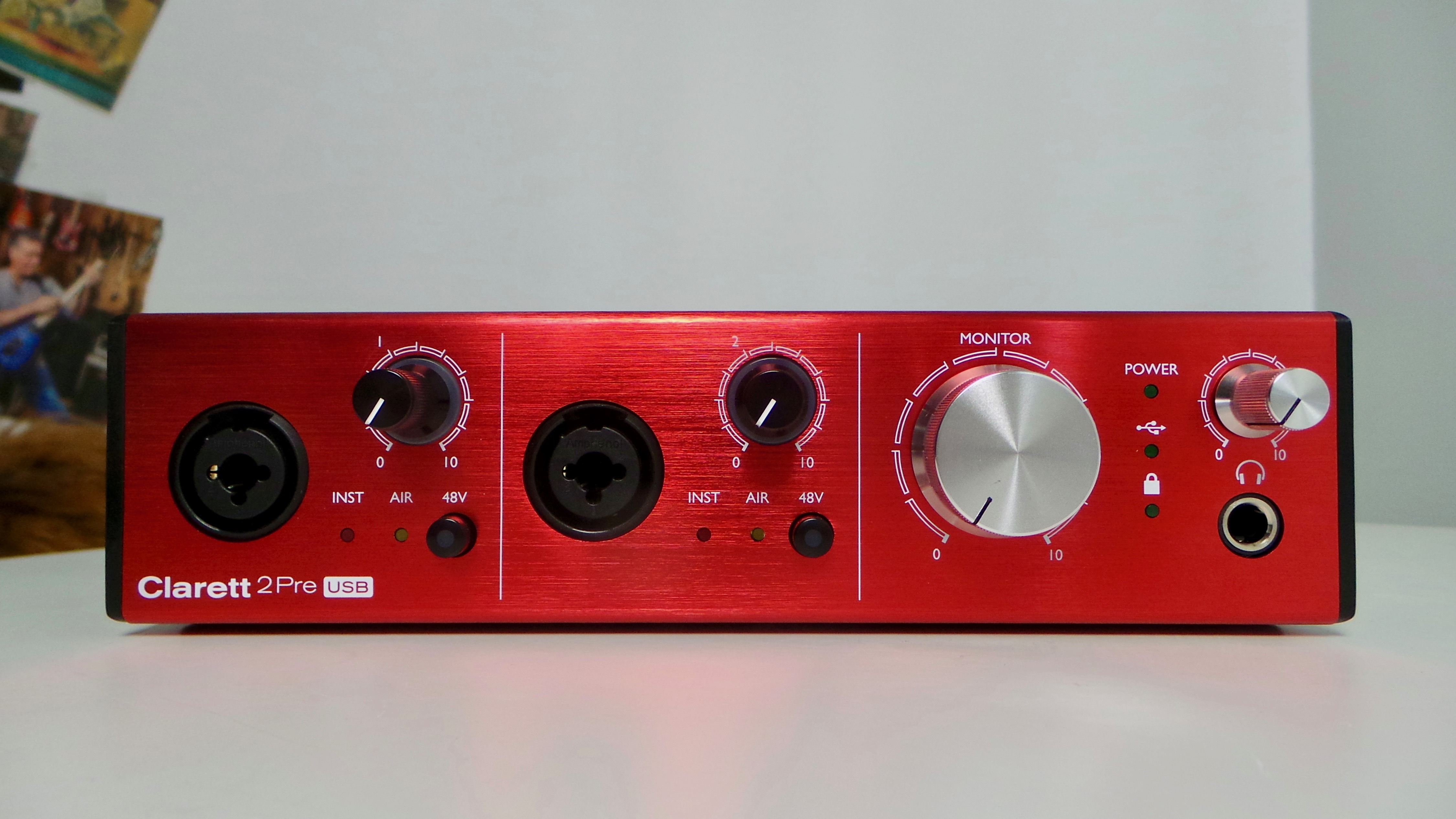 Focusrite Clarett 2Pre USB : Focusrite Clarett 2pre USB 1