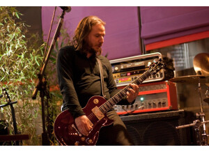 SR Guitars SRLP Origin TransDarkRed Flammé