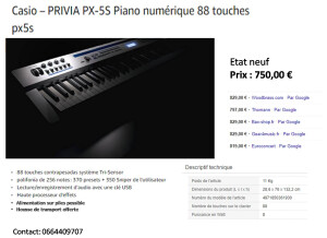 CASIO PX5S