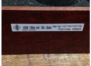 Neumann KM 184 MT Stereo set (75791)
