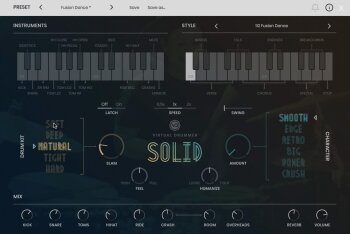 Ujam Virtual Drummer Solid : Solid GUI Ujam Virtual Drummer Solid : Solid GUI
