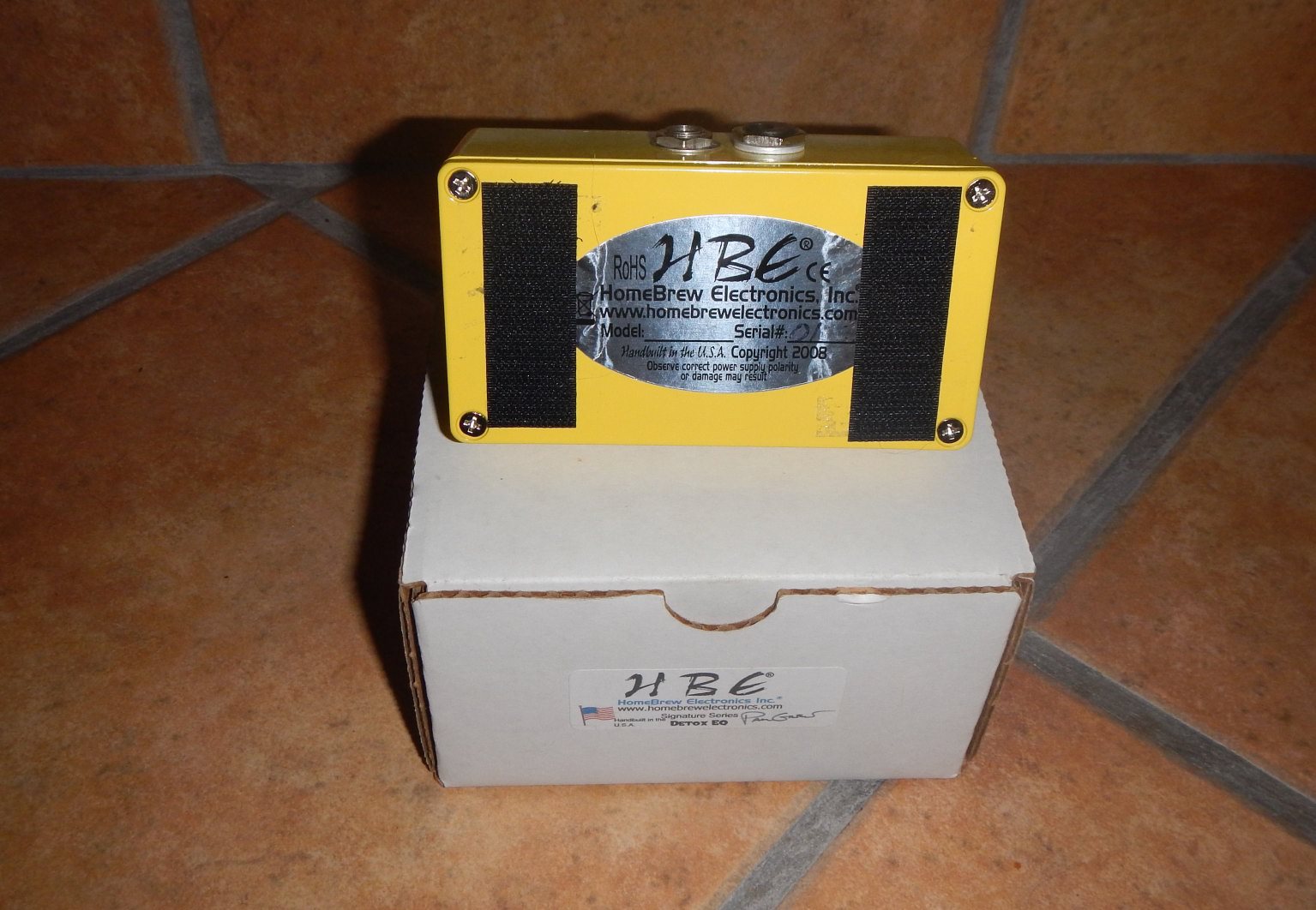 Pictures and images HomeBrew Electronics Detox EQ Paul Gilbert