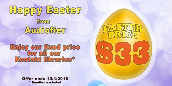 Audofier Easter Sale