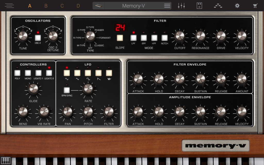 ikc L sy synth memoryv