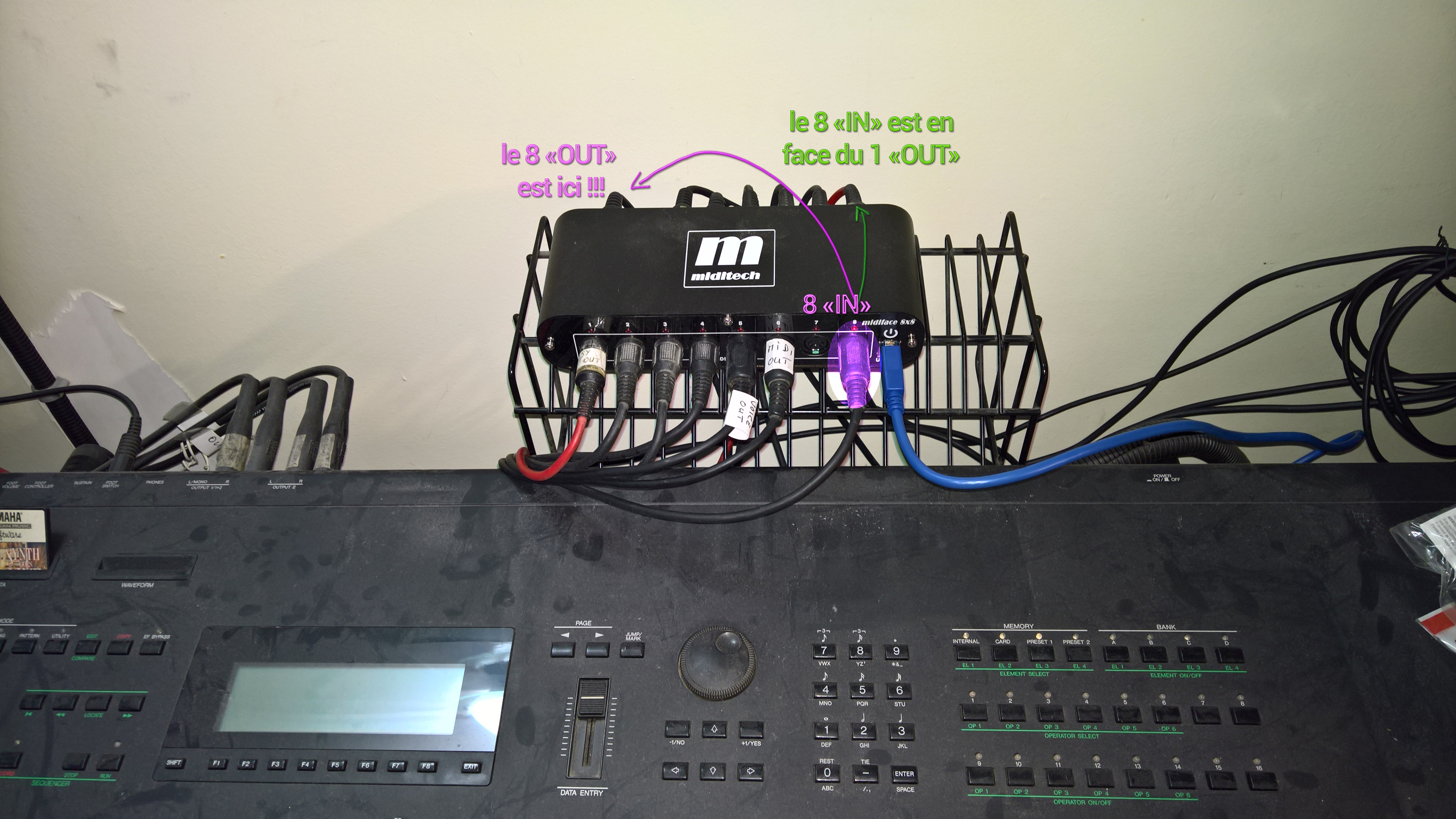 Miditech MIDIface 8x8
