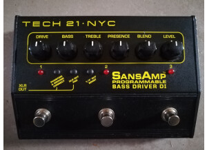 Tech 21 SansAmp Bass Driver DI Programmable (6698)