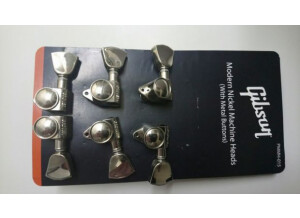Gibson PMMH-015 Modern Nickel Machine Heads w/ Metal Buttons (69218)