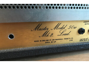 Marshall 2204 JCM800 Master Volume Lead [1981-1989] (76452)