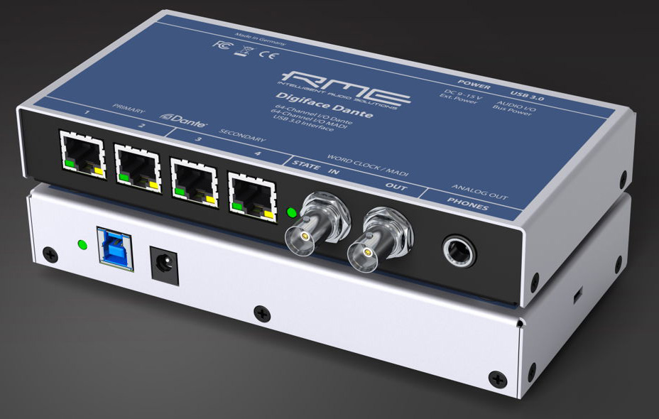 RME Audio Digiface Dante : Digiface Dante