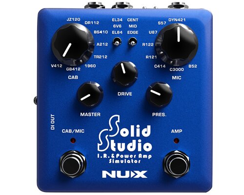 nUX Solid Studio IR & Power Amp Simulator : 001 nUX Solid Studio IR & Power Amp Simulator : 001