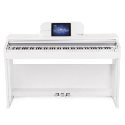 The One Music Group The ONE Smart Piano : Piano White