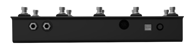 Melo Audio MIDI Commander : MIDI Commander Rear