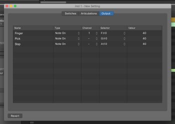Apple Logic Pro X : articulationedit Apple Logic Pro X : articulationedit