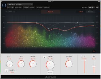 Apple Logic Pro X : chromaverb Apple Logic Pro X : chromaverb