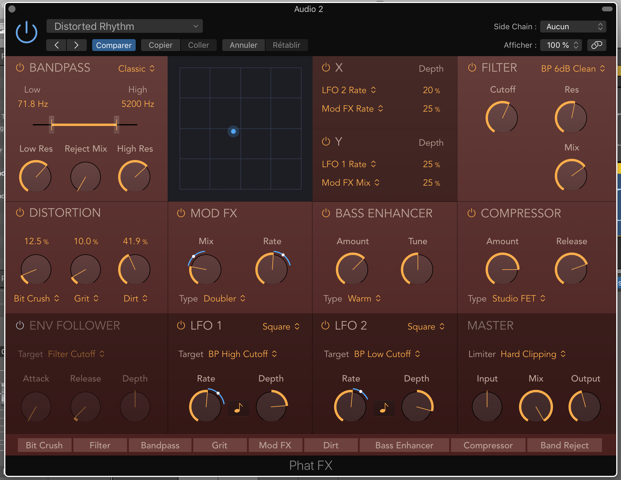 Apple Logic Pro X : phatfx