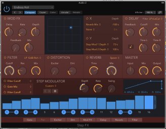 Apple Logic Pro X : stepfx Apple Logic Pro X : stepfx