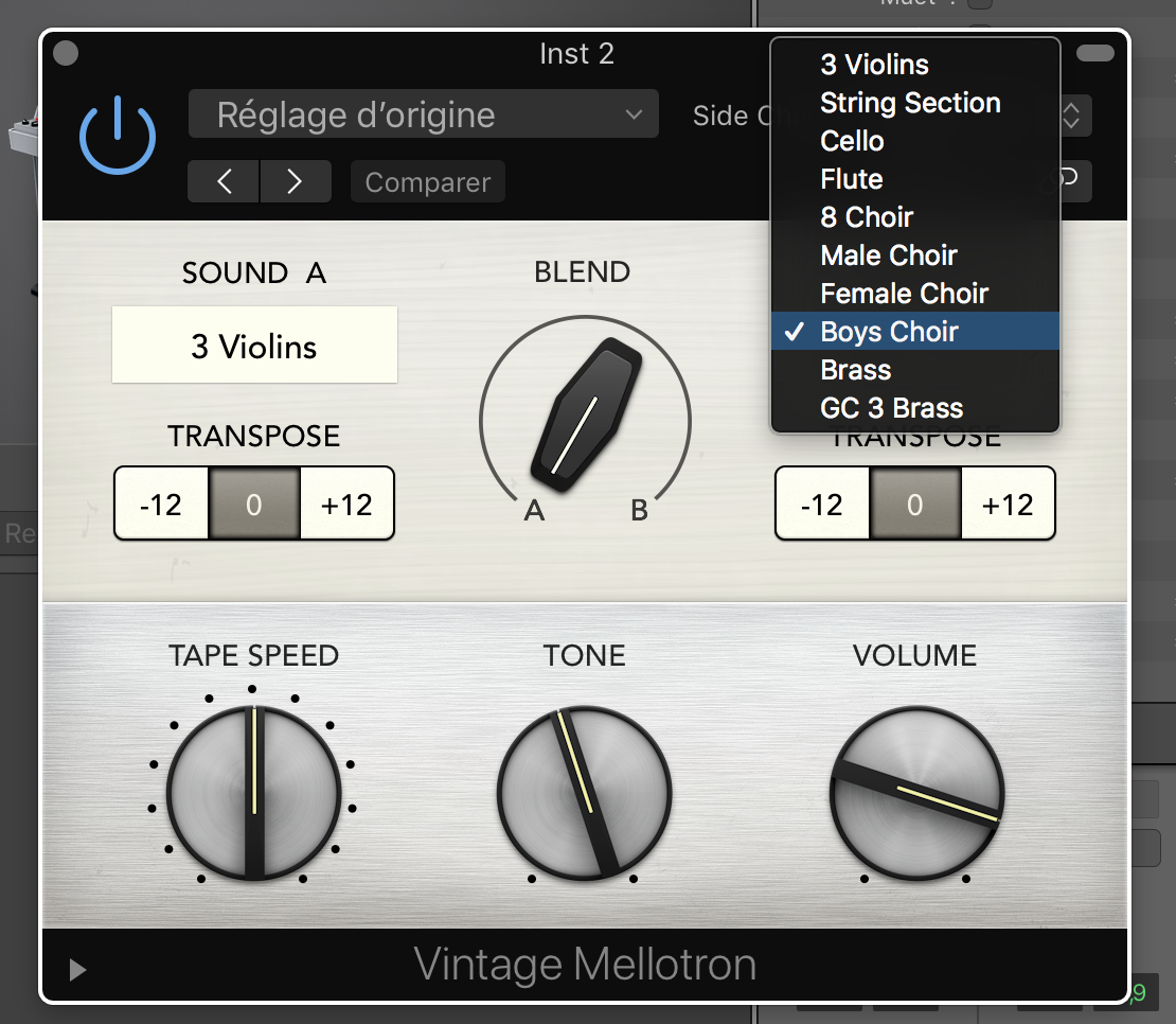 Apple Logic Pro X : vintagemello