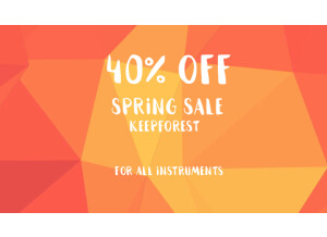 KeepForest 2018 Spring Sale