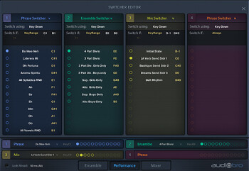 Genesis Switcher Interface Genesis Switcher Interface
