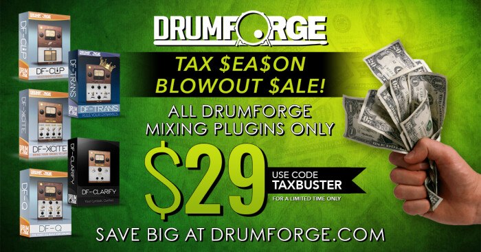 Drumforge Tax Day Sale