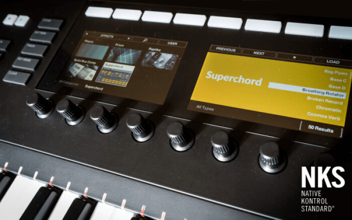 Superchord avec Komplete Kontrol 61