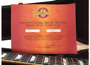 Gibson Les Paul Gold Top Custom Shop R7 (18661)