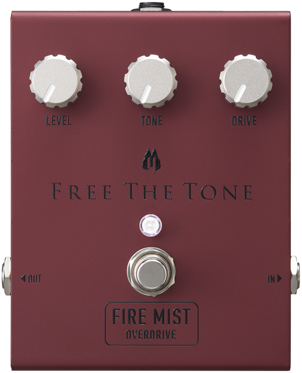 Free The Tone Fire Mist Overdrive : front  1
