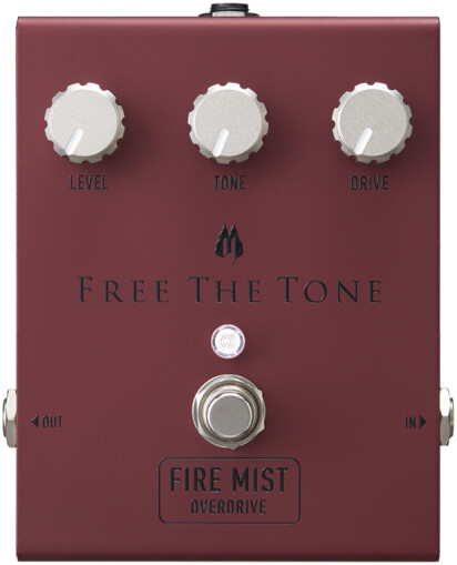 Free The Tone Fire Mist Overdrive : front  1