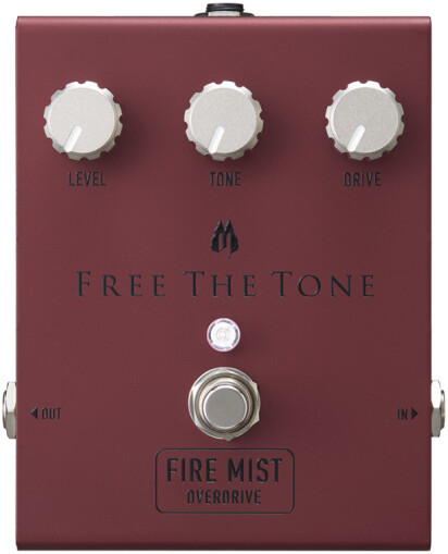 Free The Tone Fire Mist Overdrive : front 1 Free The Tone Fire Mist Overdrive : front 1