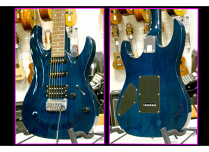 Guitare Storm PG300 bleue ...montage 1