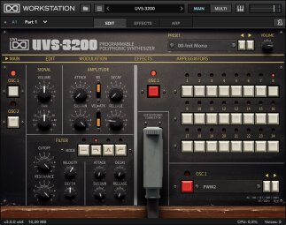 UVI Workstation GUI 02 Edit Ft UVS 3200 UVI Workstation GUI 02 Edit Ft UVS 3200