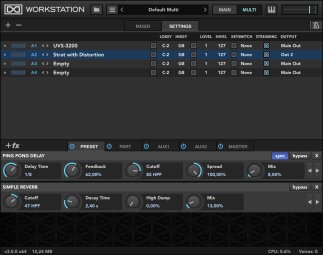 UVI Workstation GUI 06 Settings UVI Workstation GUI 06 Settings