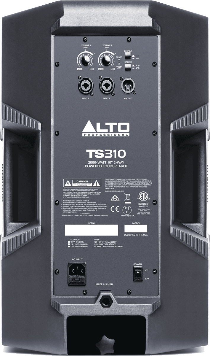 Alto Professional TS310 : SLT TS310 3 B