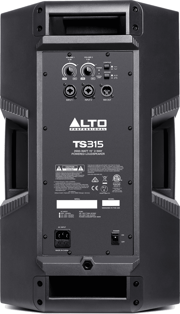 Alto Professional TS315 : SLT TS315 3 B