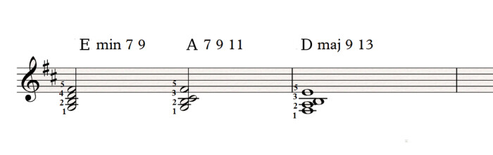 Left hand voicings 2