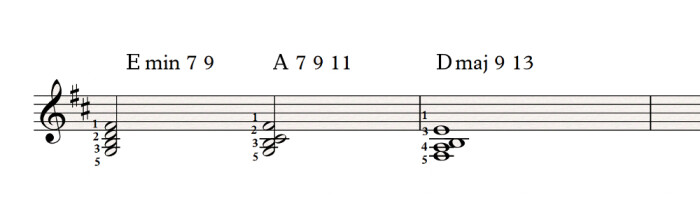 Piano voicings 1