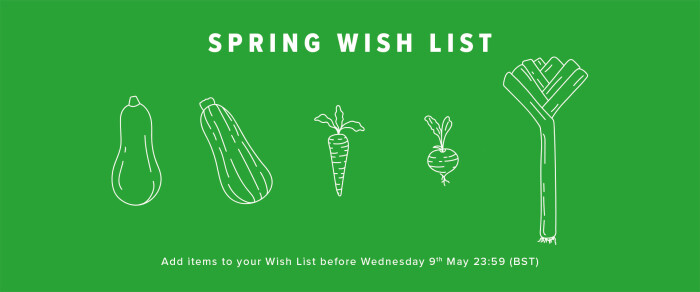 Spring Wish List