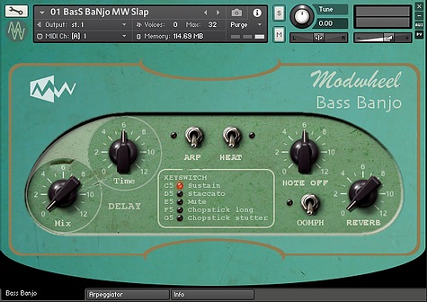 Modwheel Bass Banjo : Modwheel Bass Banjo (62742)