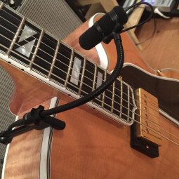 Mic on guitar Mic on guitar