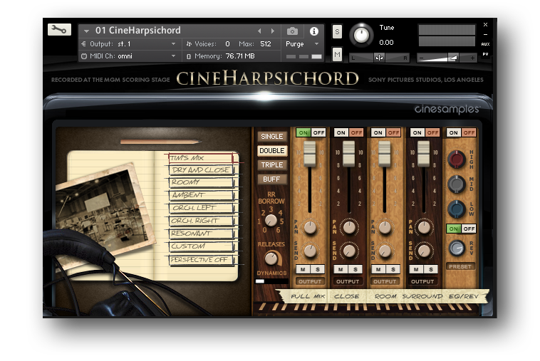 01 CineHarpsichord