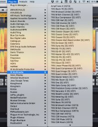 Acon Digital Media Acoustica 7 Standard : plugins Acon Digital Media Acoustica 7 Standard : plugins
