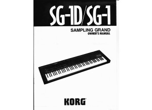 Korg SG-1D Sampling Grand (81443)