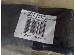 Fender Jacquard Black Satin Diamond (96157)